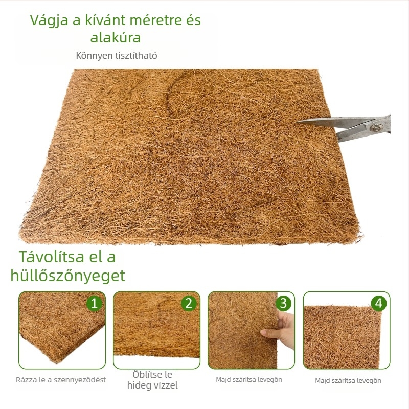 kókuszpálma selyem növény négyzet alakú vízálló fű fagyálló csirkefészek háziállat fészek barna szőnyeg tojásfészek szőnyeg galamb állati rost szőnyeg