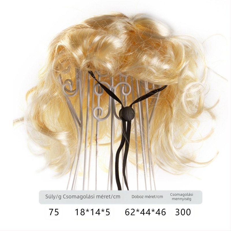 Kisállat paróka fejdísz kutya macska csinos frufru robbanékony fej mackó ruha vicces ünnepi kellékek