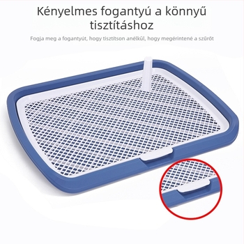 Túlméretezett kutyavécé lapos kutyavécé fröccsenésgátló kisállat-vécé levehető, könnyen tisztítható kutyavizelet-tálca nagykereskedelemben