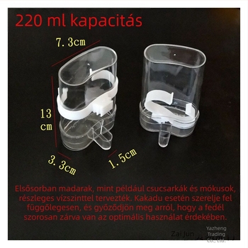 myna myna tigrisbőr papagáj madár automata vízadagolóval vízetető madáretető galamb madár kellékek átlátszó