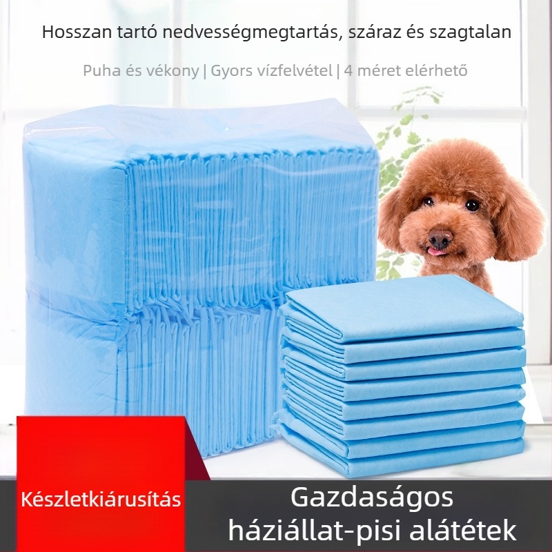 Kisállat pelenkabetét vastag pelenka kutya pelenka polimer vizelet eldobható kutya pelenka pelenkabetét nagykereskedelem