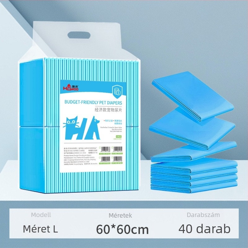 Kisállat pelenkabetét vastag pelenka kutya pelenka polimer vizelet eldobható kutya pelenka pelenkabetét nagykereskedelem