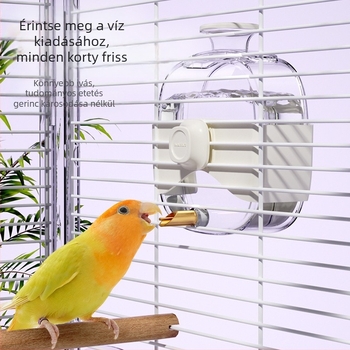 Buka Star Parrot Pin Kettle madáritató Xuanfeng automata itató tigrisbőr bogarak nagy itató