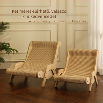 Szizál macska kaparódeszka macska fekvőkanapé függőágy háziállatok által megosztva fa istálló csiszolókarom párna cserélhető, hogy ellenálljon a karcolásoknak és a törmeléknek