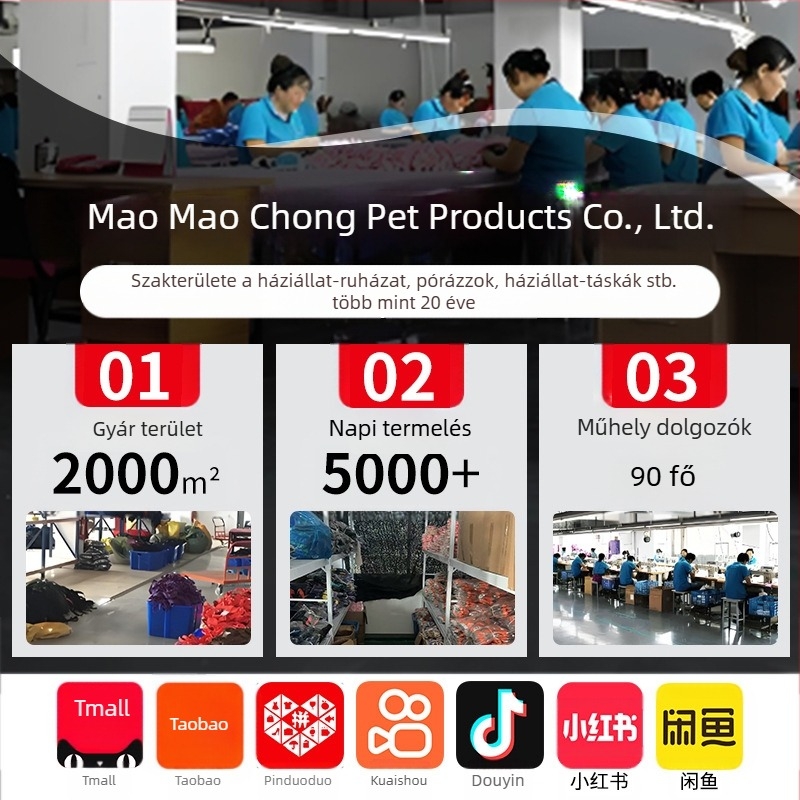 Új kutyapóráz kéz nélkül közepes méretű kutyáknak, mellkas-hátra, kisállat-kellékek, mellkaspánt, kisállat-sétáltató kötél nagykereskedelemben