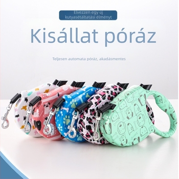 Határokon átnyúló automatikus kisállat-behúzható póráz, kutya automatikus behúzó, új kutyasétáltató póráz, kutyapóráz, kisállat-póráz