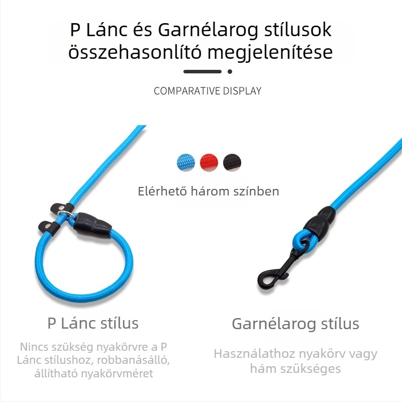 Levehető, két kutyás, egy húzós, két pórázos, kétfejű kutyasétáltató póráz, kutyalánc, teddy, golden retriever, kis- és nagytestű kutyáknak való kellékek