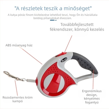 Kisállat-vontatókötél automatikus visszahúzható visszahúzó kutya-vontatókötél robbanásgátló kutyasétáltató kötél kutyalánc macskavontatás