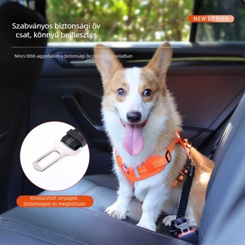 Határokon átnyúló robbanások kisállat autó vonókötél kutya autó biztonsági kötél állítható biztonsági kötél kutya vonókötél