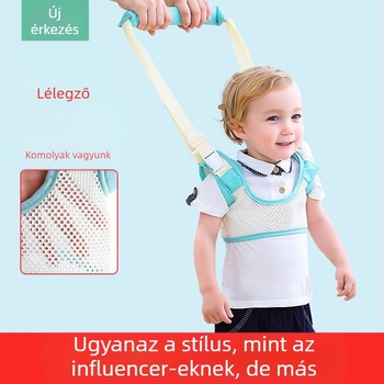 Baba kisgyermek öv derékvédelem esésgátló csecsemő és kisgyermek baba járást tanuló gyermek kettős célú vonókötél műtárgy