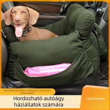 Hongrun Állattermékek raktáron Hordozható Robbanások Kutyakennel Utazó Kutyakocsi Kennel Autó Kisállat Autó Kennel