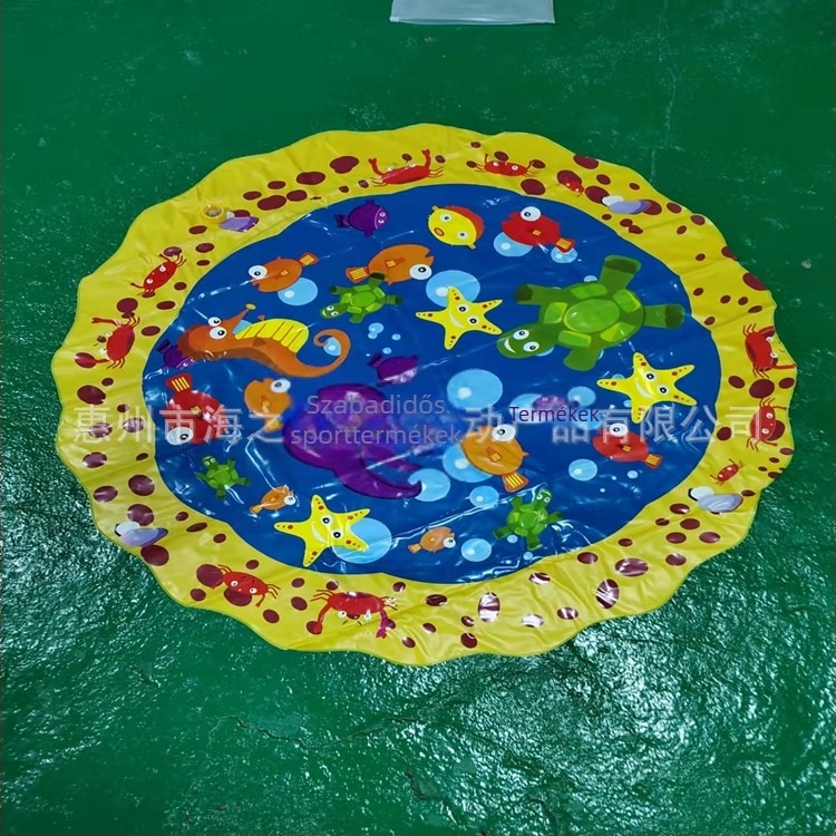 Spot 100CM 150C170CM Gyermek Kültéri Delfin Víziszőnyeg Csipke Betűs Víziszőnyeg Kisállat Víziszőnyeg