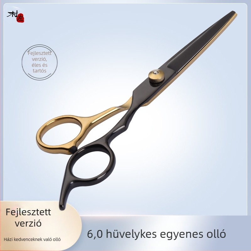 Kisállat szépségápolási kutya olló nyíróeszköz speciális szőrvágó készlet kutyaszőr ívelt olló mackó nyíró műtárgy