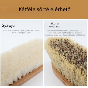 Lófelszerelések, Lótisztító kefe, Gyapjúkefe, Szizál kókuszpálma kefe, Tömörfa fürdőkádtisztító kefe, Lókefe