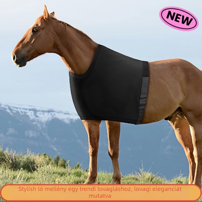 Határokon átnyúló lómellény, magas rugalmasságú spandex szövet, vállvédő, lóruházat, bélés, súrlódásgátló lovas kellékek raktáron