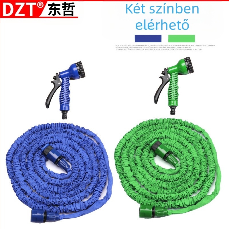 MAGIC HOSE kerti vízvezeték 3-szoros teleszkópos vízvezeték autómosó magasnyomású vízpisztoly virágok öntözésére 15m 30m