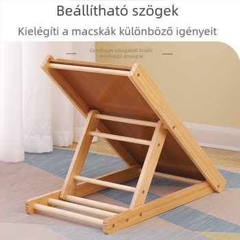 Kisállatjáték kard kenderpárna korpásodásmentes macska kaparódeszka függőleges falcsiszolás karmos harapásálló vicces játék egy darabból álló szállítás