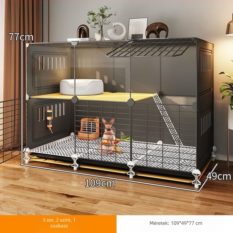 Nyúlketrec Otthon Beltéri Alvófészek Nyúl Spray Elleni Vizelet Speciális Villa Nagy Extra Nagy Holland Malac Tengerimalac