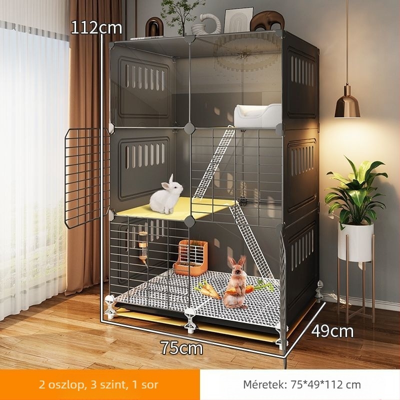 Nyúlketrec Otthon Beltéri Alvófészek Nyúl Spray Elleni Vizelet Speciális Villa Nagy Extra Nagy Holland Malac Tengerimalac