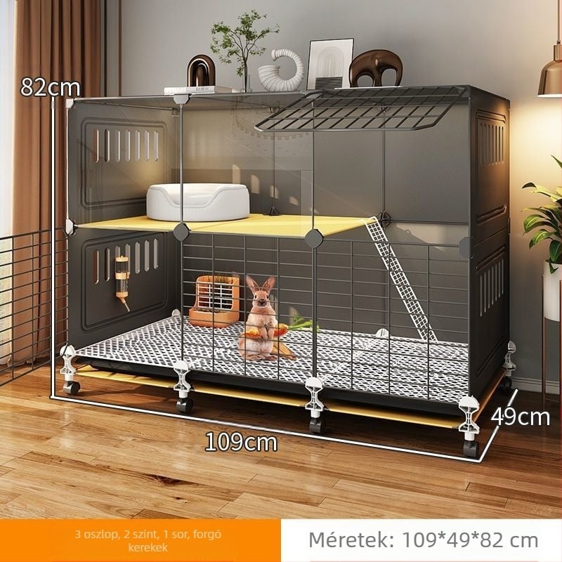 Nyúlketrec Otthon Beltéri Alvófészek Nyúl Spray Elleni Vizelet Speciális Villa Nagy Extra Nagy Holland Malac Tengerimalac