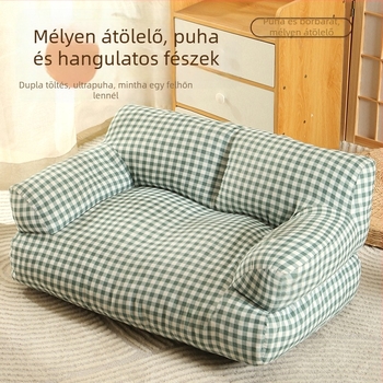 Macskafészek Four Seasons Univerzális Meleg Kennel Kisállat Kanapé Aranyos Vastagított Kisállat Párna Kutya Macska Kellékek Nagykereskedelem