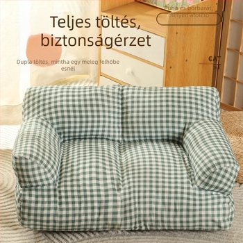 Macskafészek Four Seasons Univerzális Meleg Kennel Kisállat Kanapé Aranyos Vastagított Kisállat Párna Kutya Macska Kellékek Nagykereskedelem
