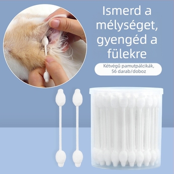 Háziállat fültisztító pálcika Vattapálcika Macskák fültisztítása Fültisztító kutyák és macskák kellékei
