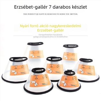 Elizabeth Circles macska-kutya nyakörv fejfedő nyalásgátló karcolásgátló és harapásgátló szégyenfolt körök Sterling rovarriasztó nyak puha körök