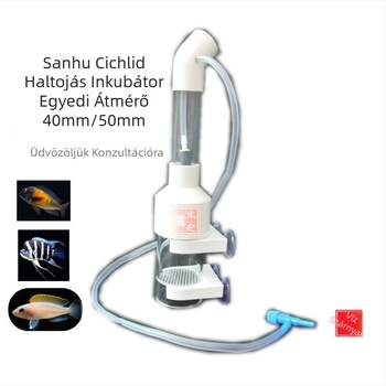 Határon átnyúló raktáron - 50 mm-es halikra inkubátor három tavon sügér halikra heterotípus bentikus díszhal trópusi haltenyésztés