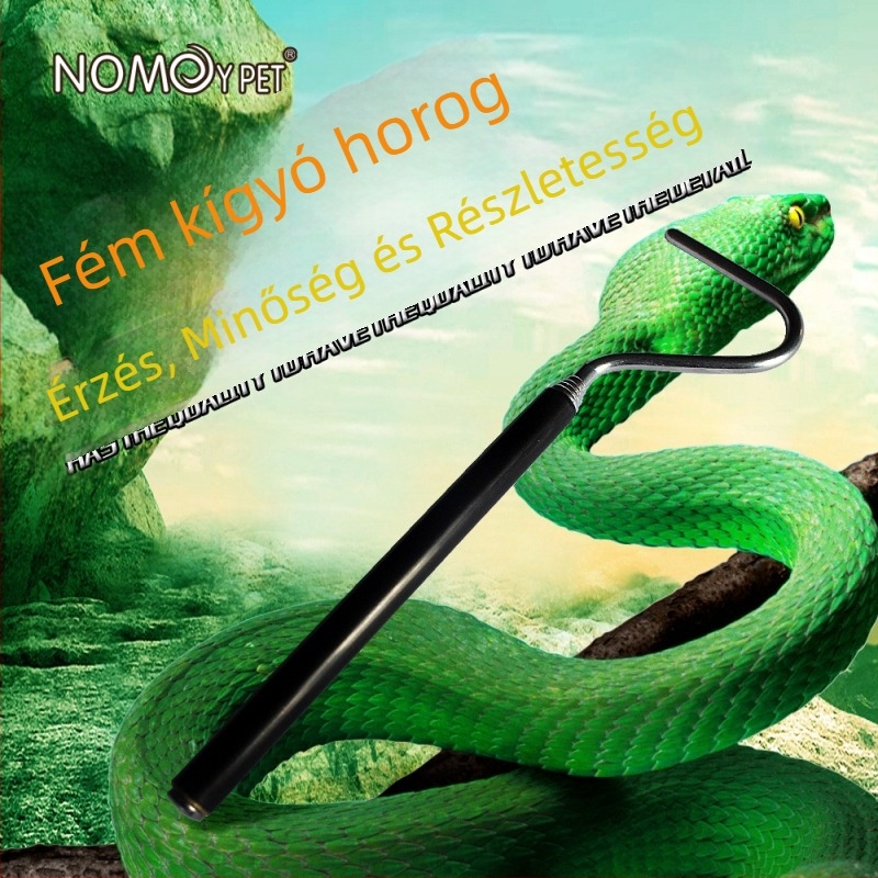 Nuomo rozsdamentes acél kígyóhorog behúzható lánctalpas kellékek kígyóhorog szerszámok kígyószerszámok felszerelés kígyóhorog kígyóhorog