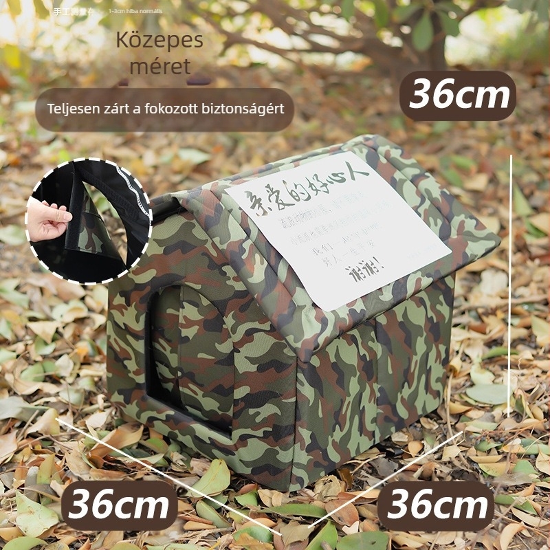 Téli macskafészkek közvetlen gyári szállítása, kültéri kóbor macska- és kutyafészkek, kivehető és mosható, egy darabból álló dropshipping, határokon átnyúló exkluzív macskafészkek