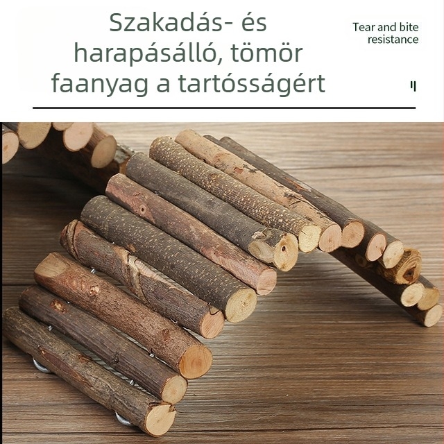Hörcsög Süni Arany Selyem Medve Tengerimalac Totoro Kis Játék Nagykereskedelmi Kertészeti Termékek Válaszfal Szökési Ház Létra Fa Kerítés