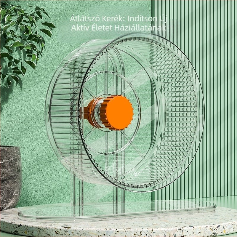 Hörcsög Konzol Futókerék Arany Medve Szélesített és Extra Nagy Hörcsög Játék Futókerék Dupla Csapágyas Állítható Magasságú Állítható Kisállat Kellékek