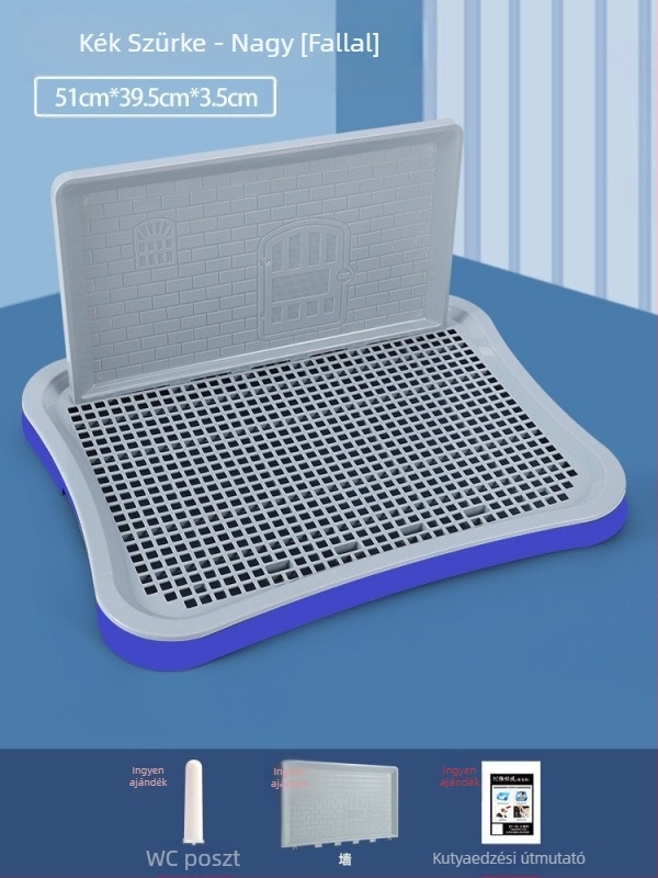 Határokon átnyúló népszerű kutyavécé kis és közepes méretű kutyák számára, extra nagy piszoár, piszoár, homoktál, kaki tárgy, kisállat-kellékek