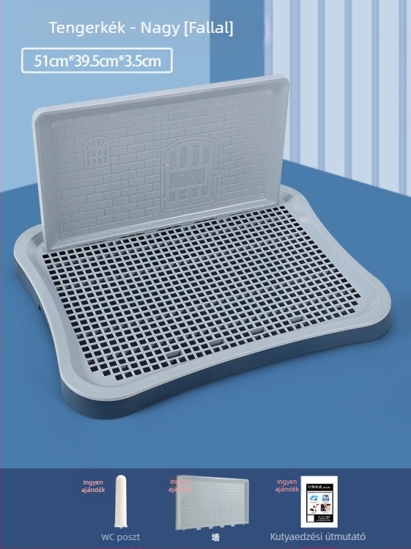 Határokon átnyúló népszerű kutyavécé kis és közepes méretű kutyák számára, extra nagy piszoár, piszoár, homoktál, kaki tárgy, kisállat-kellékek