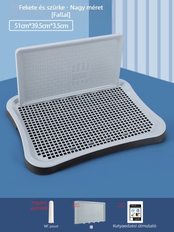 Határokon átnyúló népszerű kutyavécé kis és közepes méretű kutyák számára, extra nagy piszoár, piszoár, homoktál, kaki tárgy, kisállat-kellékek