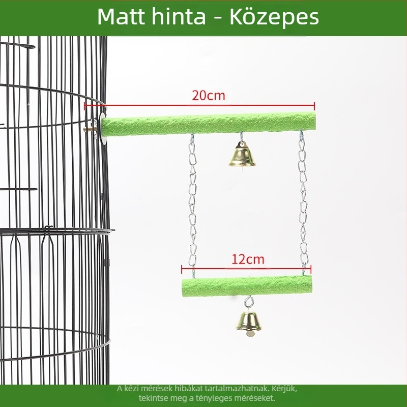 Madárjáték kiegészítők bazsarózsa papagáj xuanfeng tömörfa állomás rúdhinta karmos csiszolójáték tüskés kőrisfa hintaállomás rúd