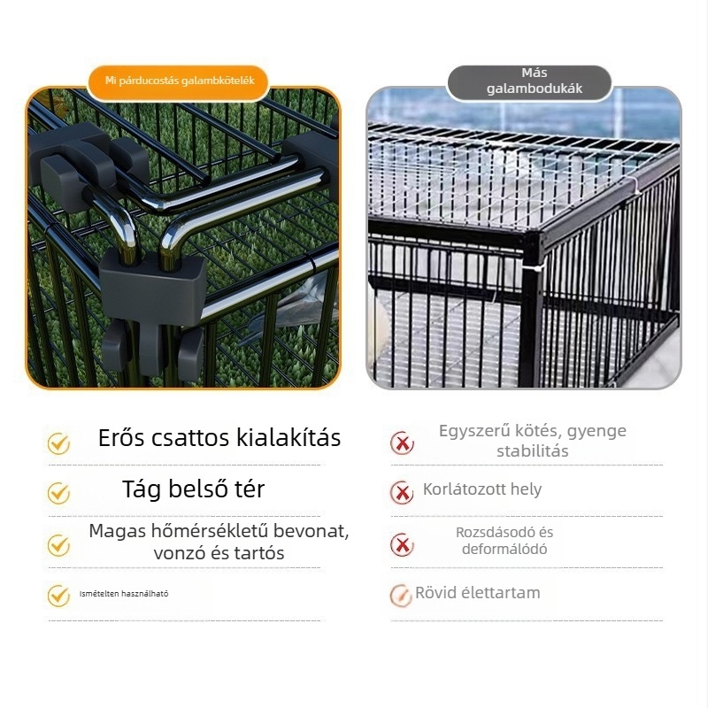 Tianluo ketrec titkosítása Nem tud belépni Galambketrec Ütött ajtó Ketrec Hurok Ajtó Automatikus Visszanyerés Galambtárgy