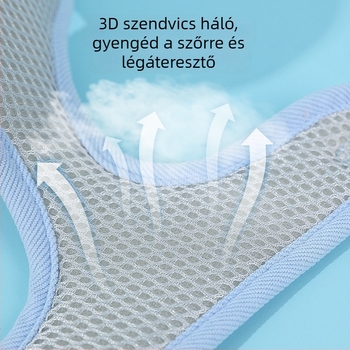 Új, kutyavirág alakú, kötéllel ellátott mellény, medvekötött mellkaspánt, kisállat-mellkaspánt, kisállat-kellékek nagykereskedelme