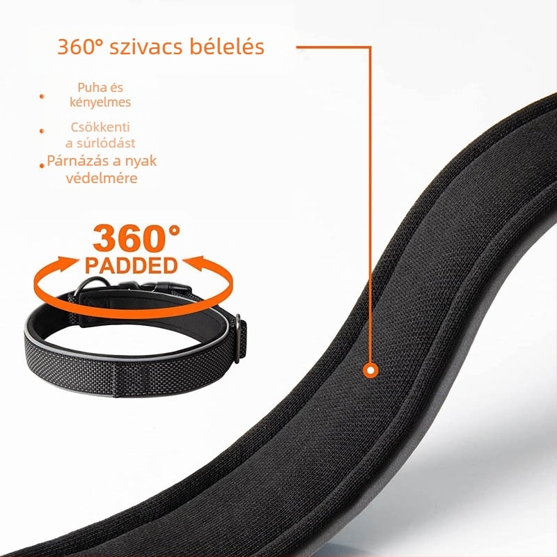 Nejlon fényvisszaverő kisállat nyakörv kutya nyakörv kötélpánt Feida Amazon népszerű kutya nyakörv nagykereskedelmi nyakörv