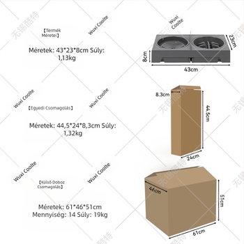 Emelős kutyatál, lassú étel, összecsukható medence, lassú étel, fulladásgátló, emelt rizstál, dupla tál, emelt tál, nyalótál