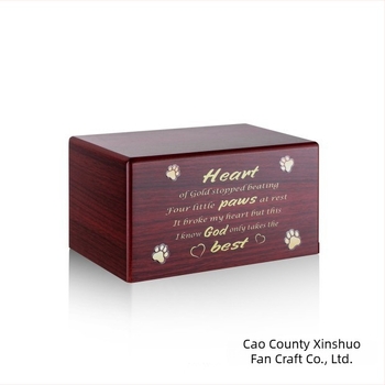 Foltos egyenes hajú fa kisállat curns fadoboz nyomtatható logóval fa lepattintható állati curns