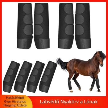 Nagy rugalmasságú búváranyagú szövet, puha, ütéscsillapító, ütközésgátló heveder, lábvédők, lószíjak, rugalmas sál, egyszemélyes lómellény, kültéri használatra.