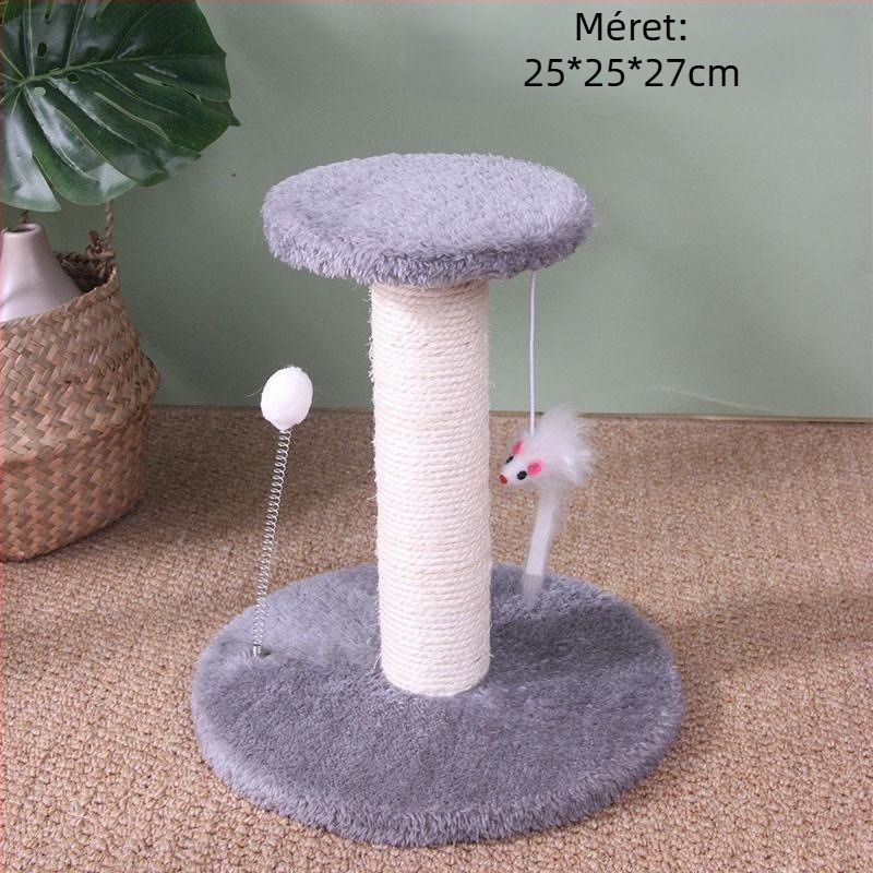 Cica Játék Macska Fészek Köszörülés Macska Kellékek Rongzhu Sisal Shengbang Macska Mászóállvány Kis Karmos Macska Kaparódeszka Integrált