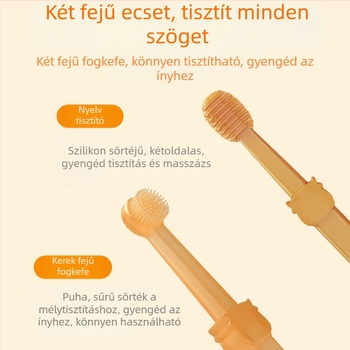 Szilikon macskafogkefe, kutyafogkefe készlet, kisállat fogkefe műtárgy, macskafogtisztító termékek kő nagykereskedelemhez