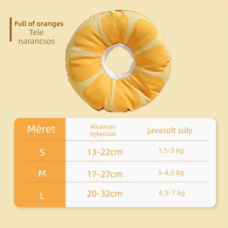 Nyalogatás- és harapásgátló Elizabeth gyűrű vízálló szégyengyűrű macskanyakörv kis és közepes méretű kutyáknak