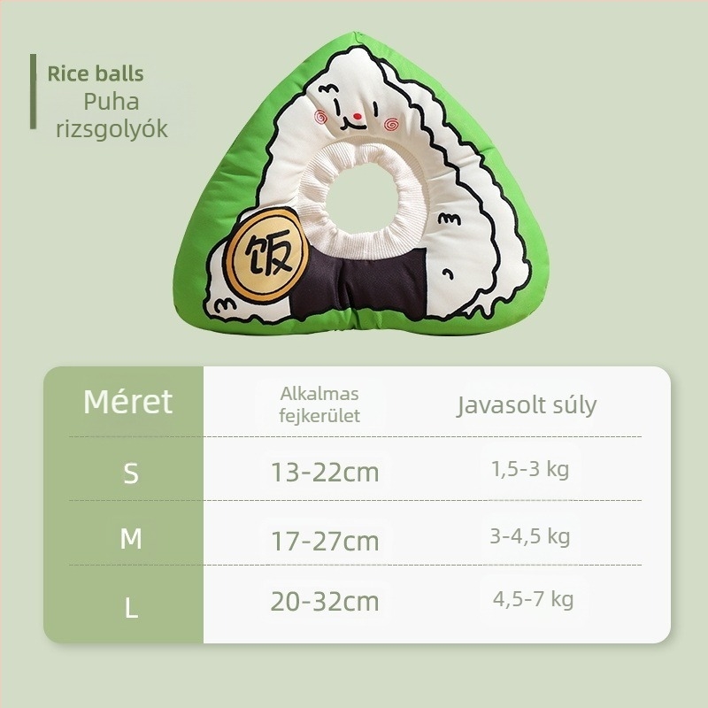 Nyalogatás- és harapásgátló Elizabeth gyűrű vízálló szégyengyűrű macskanyakörv kis és közepes méretű kutyáknak