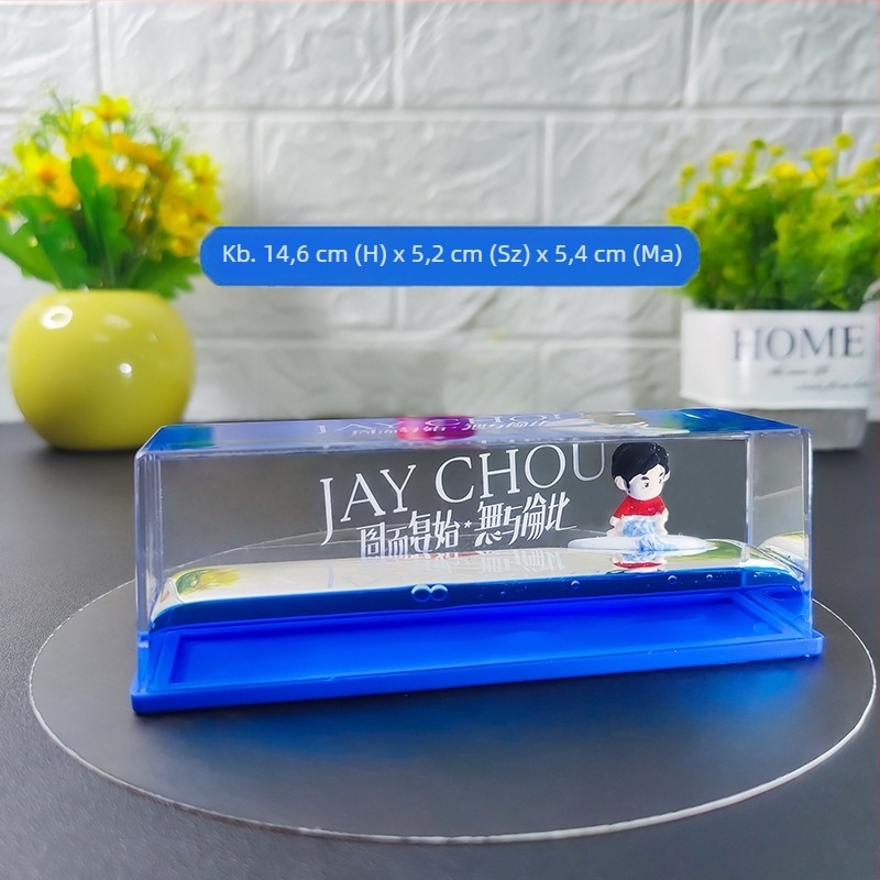 Kis piros könyv népszerű, ugyanolyan stílusú круизhajó folyadékkal sodródó üveg asztali dekoráció Titanic születésnapi ajándék díszdobozban