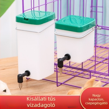 Nyúl ivókút nagykereskedelmi határokon átnyúló papagáj nyúl kisállat kellékek nagy kapacitású függő ütőszeg automata kisállat vízforraló
