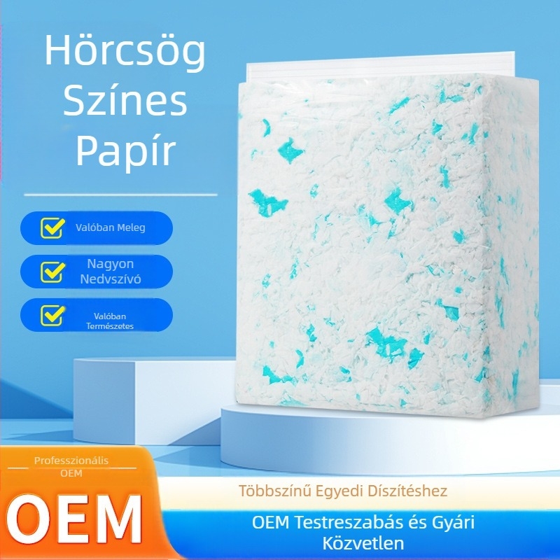 Hörcsögpapír vattakorong Háziállatoknak való természetes pormentes pamutpapír Kisállat dezodor Pamutmáz papír Nedvszívó faforgács Hörcsögkellékek